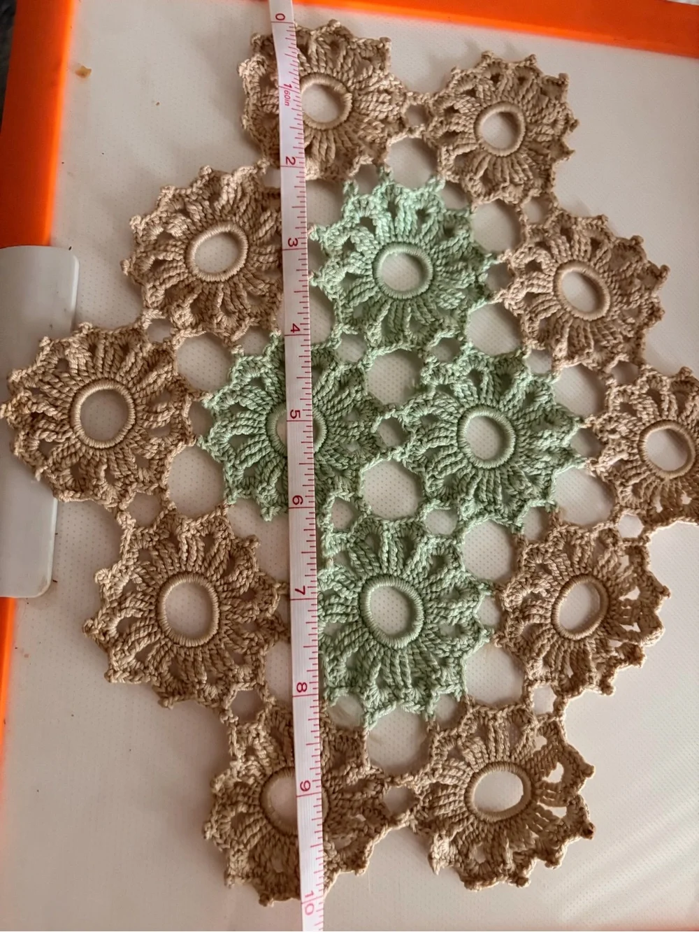 Vintage Lot Of 5 Doilies: 1 Table Runner, 1 Oval, 3 Round 1920’s-1949’s Antique